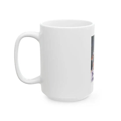 Esquire Illustration, January 1934 (p. 133) - White Coffee Mug - Go Mug Yourself