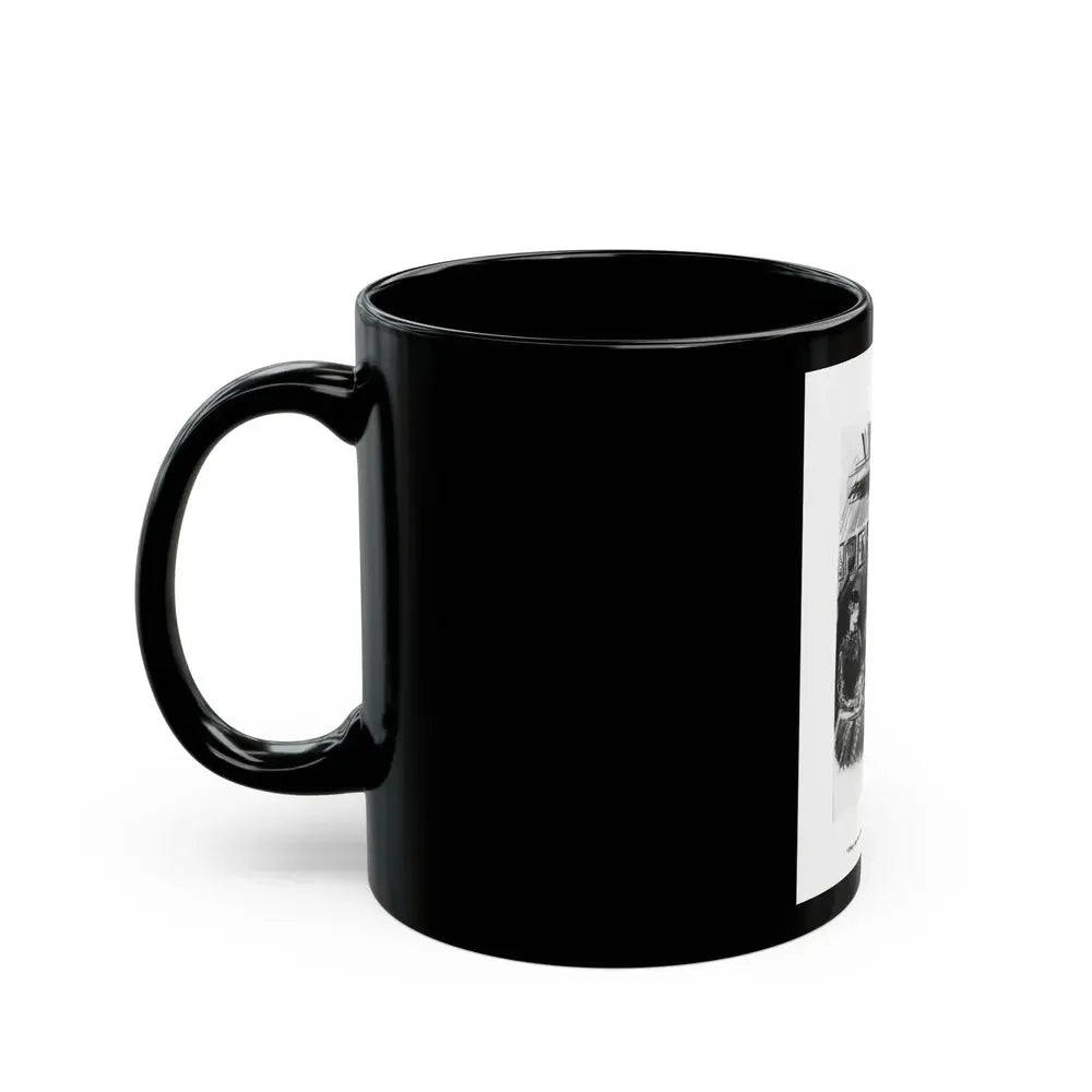 Esquire Illustration, January 1934 (p. 44) - Black Coffee Mug - Go Mug Yourself