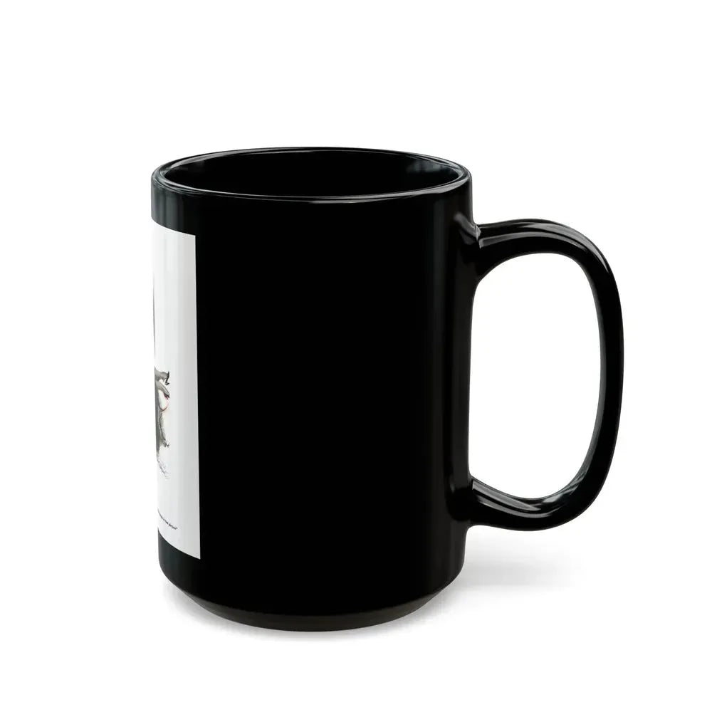 Esquire Illustration, January 1934 (p. 52) - Black Coffee Mug - Go Mug Yourself