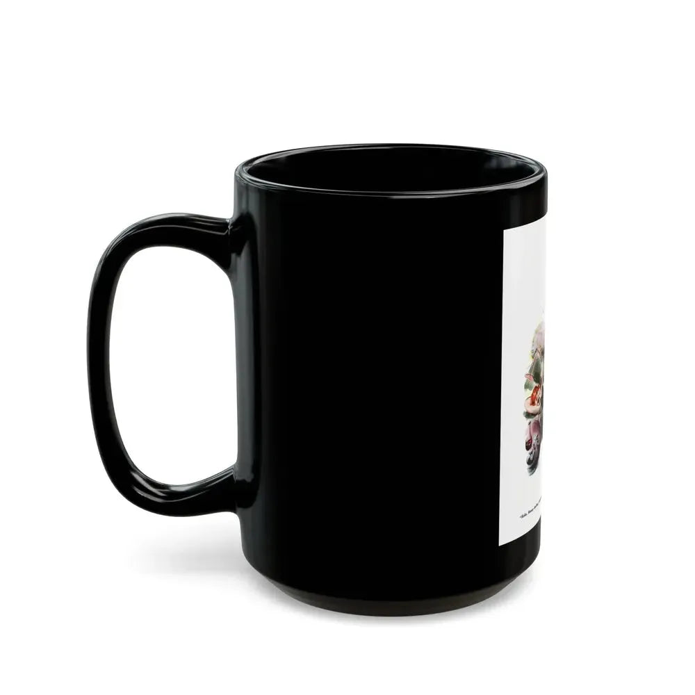 Esquire Illustration, January 1934 (p. 52) - Black Coffee Mug - Go Mug Yourself