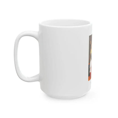 Esquire Illustration, January 1934 (p. 63) - White Coffee Mug - Go Mug Yourself
