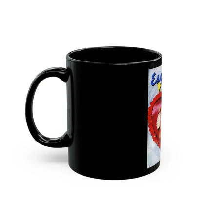 Esquire magazine cover, February 1950 - Black Coffee Mug - Go Mug Yourself