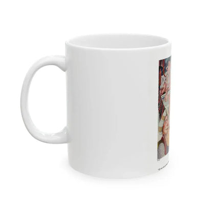 Esquire magazine illustration, 1933-Autumn - White Coffee Mug - Go Mug Yourself