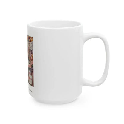 Esquire magazine illustration, 1933-Autumn - White Coffee Mug - Go Mug Yourself