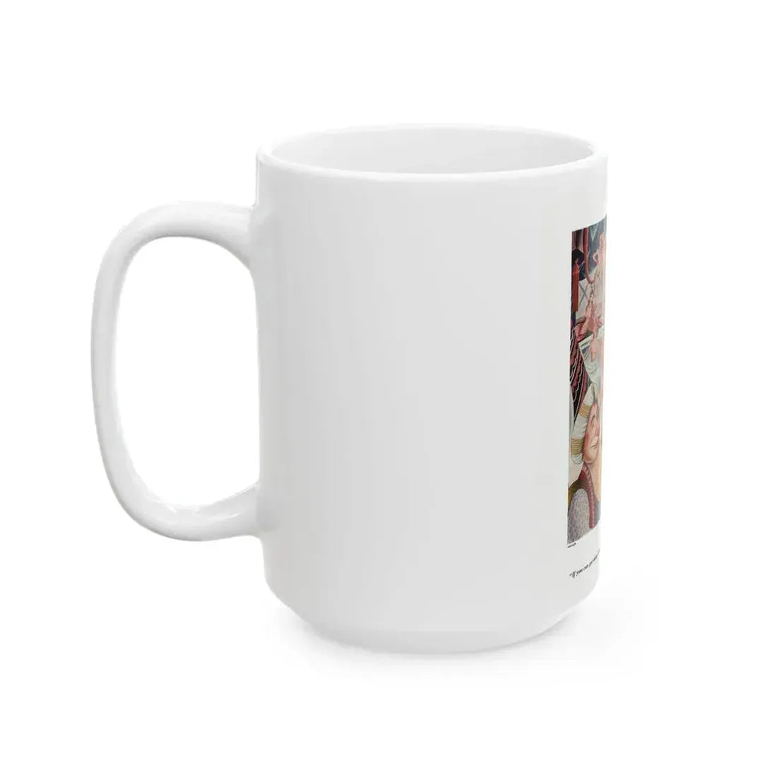 Esquire magazine illustration, 1933-Autumn - White Coffee Mug - Go Mug Yourself
