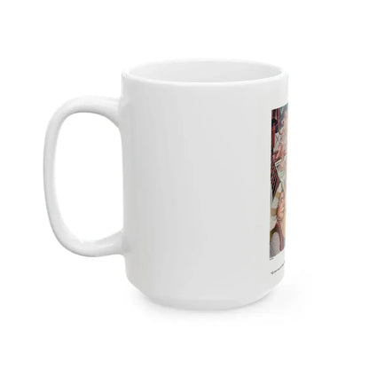 Esquire magazine illustration, 1933-Autumn - White Coffee Mug - Go Mug Yourself