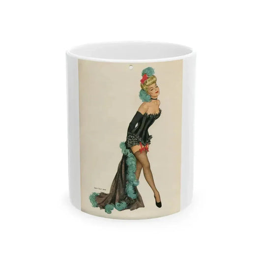 Esquire P04 Jan - White Coffee Mug 11oz - Go Mug Yourself