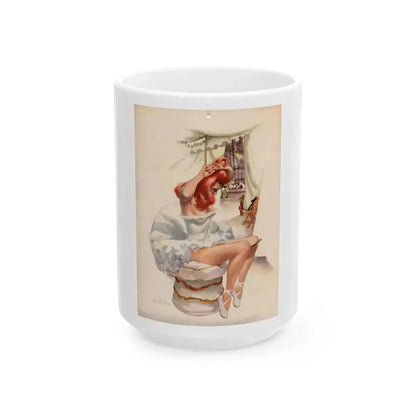 Esquire P08 Mar - White Coffee Mug 15oz - Go Mug Yourself