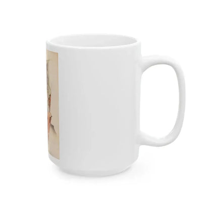 Esquire P08 Mar - White Coffee Mug - Go Mug Yourself