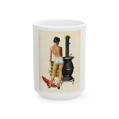 Esquire P24 Nov - White Coffee Mug 15oz - Go Mug Yourself