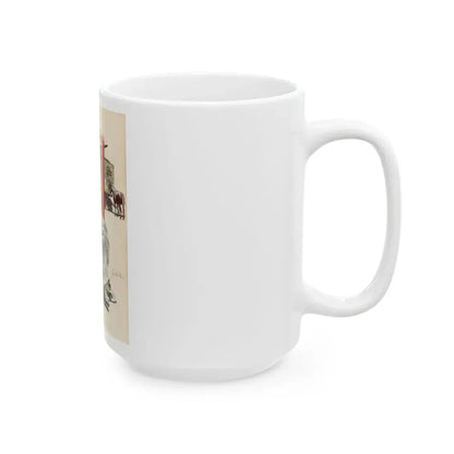 Esquire P26 Dec - White Coffee Mug - Go Mug Yourself