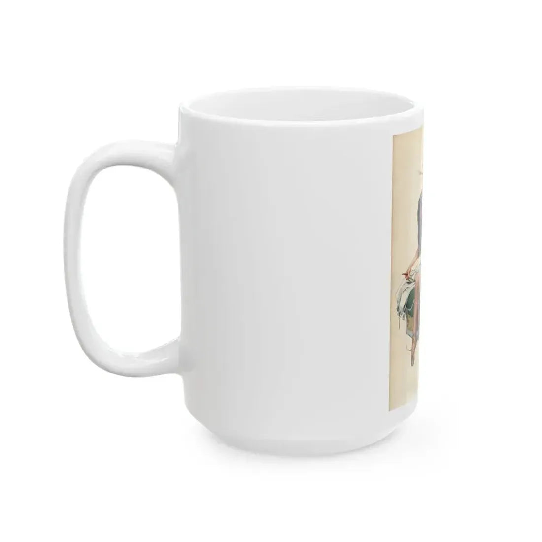 Esquire P26 Dec - White Coffee Mug - Go Mug Yourself