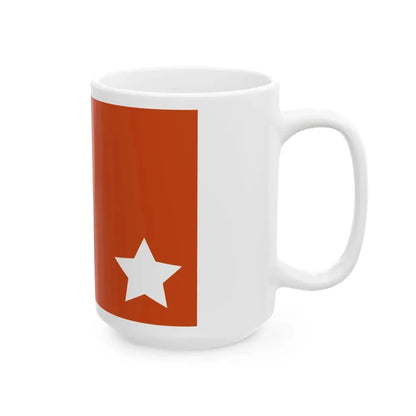 Essad Pashas flag (Albania) White Coffee Mug - Go Mug Yourself