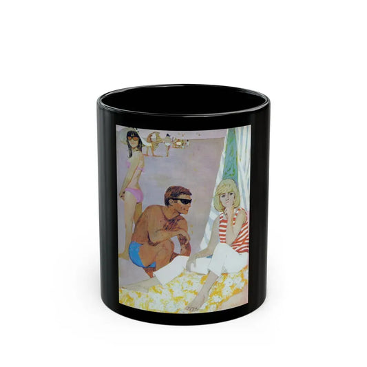 Essential Services, Cosmopolitan, September 1966 - Black Coffee Mug 11oz - Go Mug Yourself