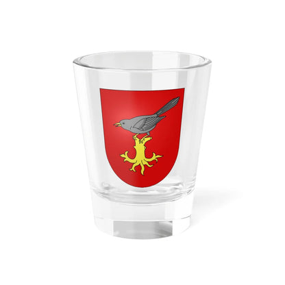 Essertes-coat of arms (Switzerland) (Coat of Arms) Shot Glass 1.5oz 1.5oz - Go Mug Yourself