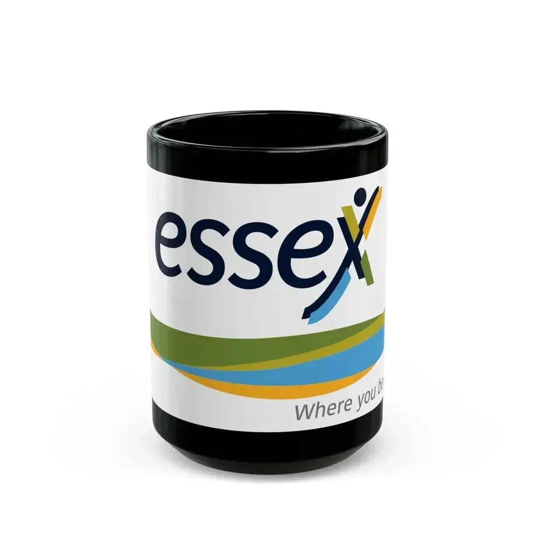 Essex Ontario Flag Canada - Black Coffee Mug 15oz - Go Mug Yourself