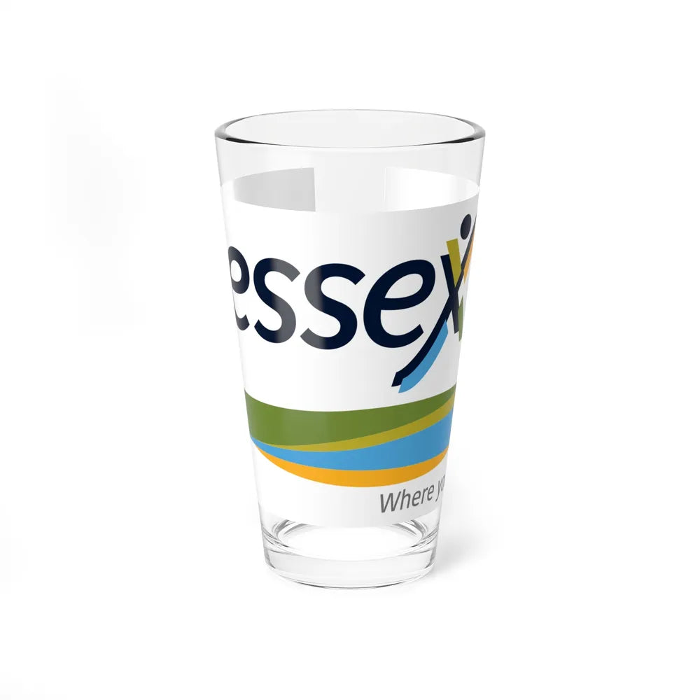 Essex Ontario Flag Canada - Pint Glass 16oz-16oz-Go Mug Yourself