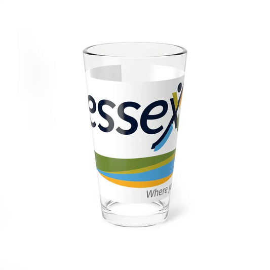 Essex Ontario Flag Canada - Pint Glass 16oz-16oz-Go Mug Yourself