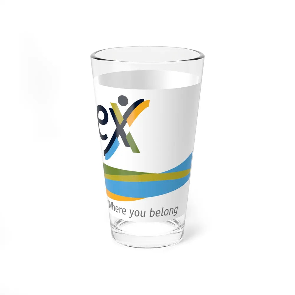 Essex Ontario Flag Canada - Pint Glass 16oz-Go Mug Yourself