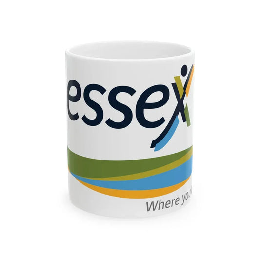 Essex Ontario Flag (Canada) White Coffee Mug 11oz - Go Mug Yourself