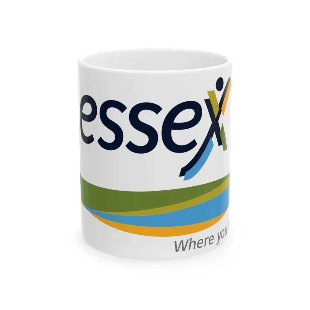 Essex Ontario Flag Canada - White Coffee Mug-11oz-Go Mug Yourself