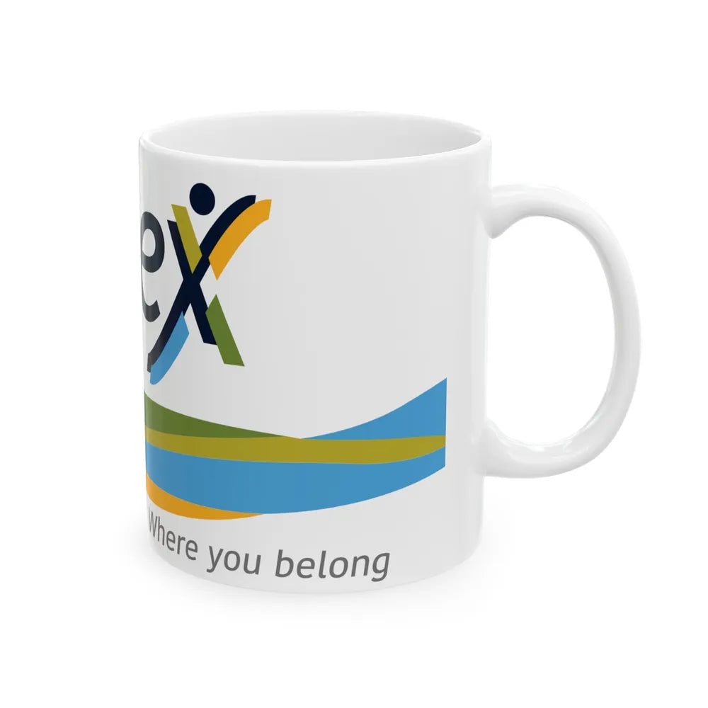 Essex Ontario Flag Canada - White Coffee Mug-Go Mug Yourself