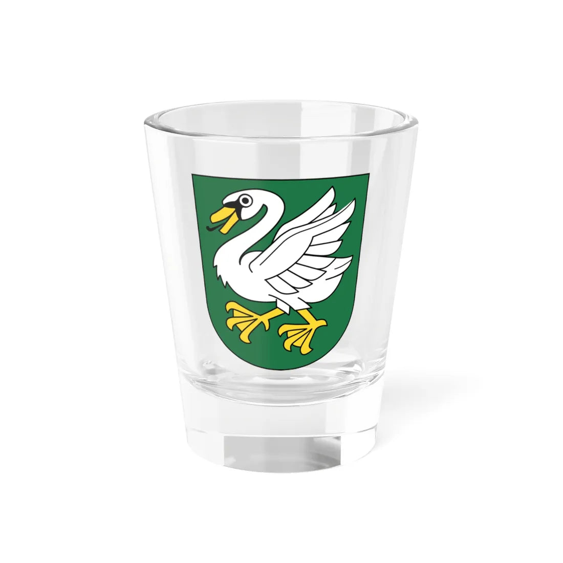 Esslingen Feldschützenverein coat of arms (Switzerland) (Coat of Arms) Shot Glass 1.5oz 1.5oz - Go Mug Yourself