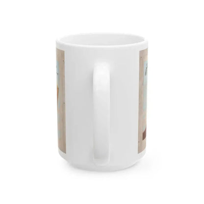 Esso Motor Oil advertisement, 1952 - White Coffee Mug - Go Mug Yourself