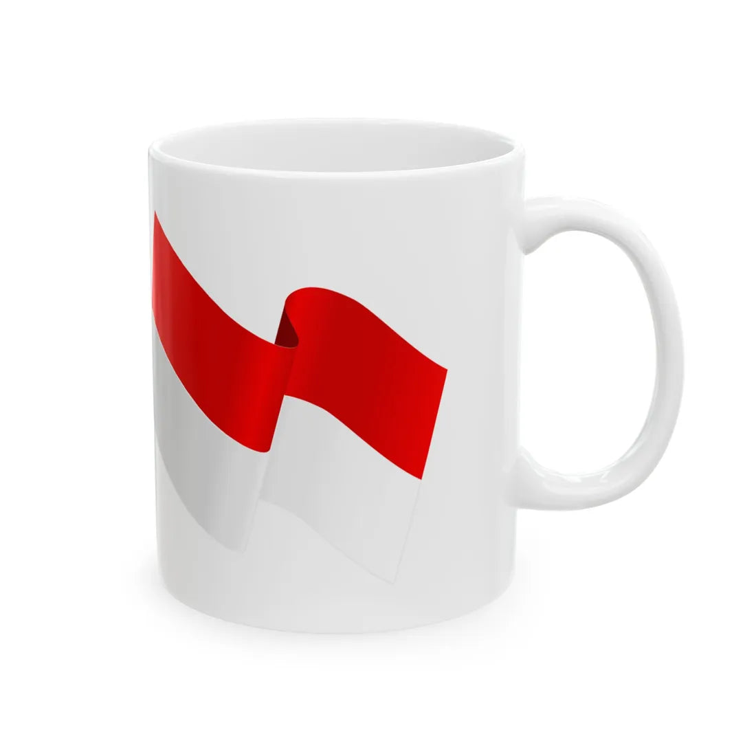 Est-indo-01 (Estonia) White Coffee Mug - Go Mug Yourself