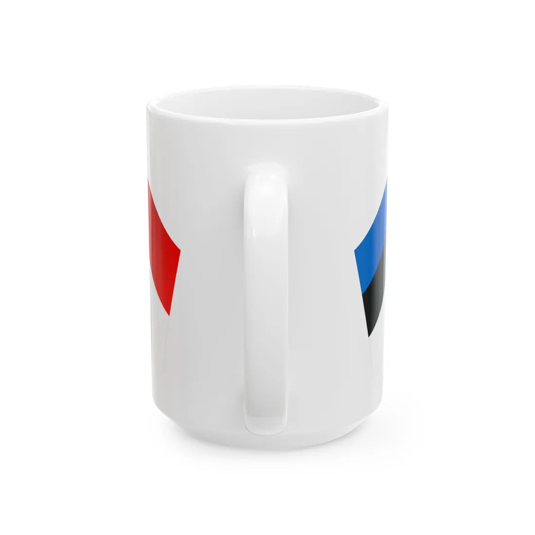 Est-indo-01 (Estonia) White Coffee Mug - Go Mug Yourself