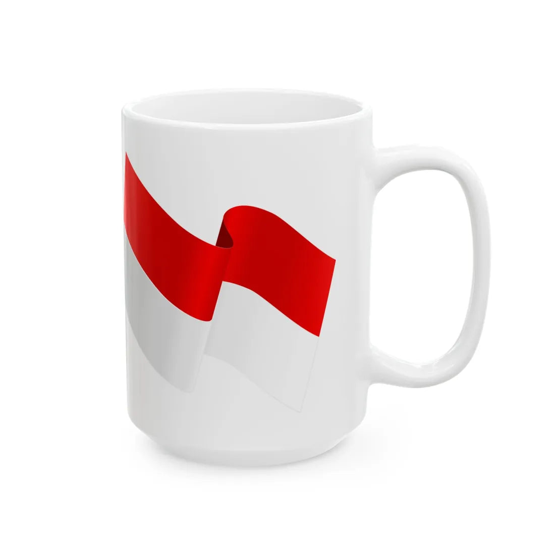Est-indo-01 (Estonia) White Coffee Mug - Go Mug Yourself
