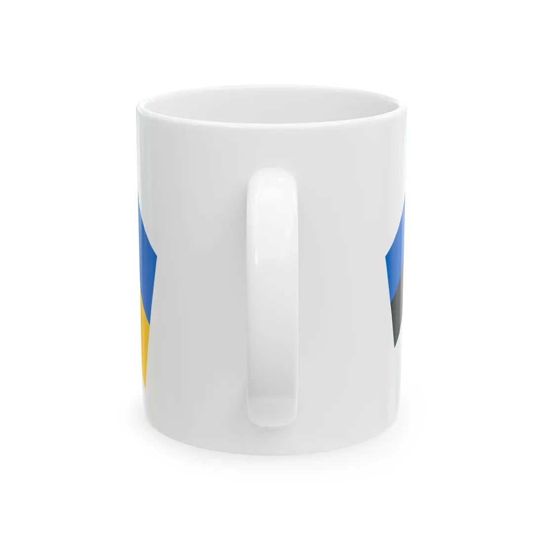 Est-ukr-01 (Estonia) White Coffee Mug - Go Mug Yourself