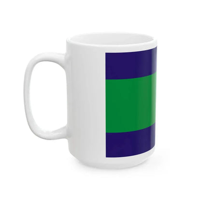 EST Vinni vald flag (Estonia) White Coffee Mug - Go Mug Yourself