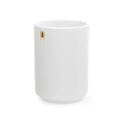 Estandarte de Hidalgo (Mexico) White Coffee Mug 15oz - Go Mug Yourself