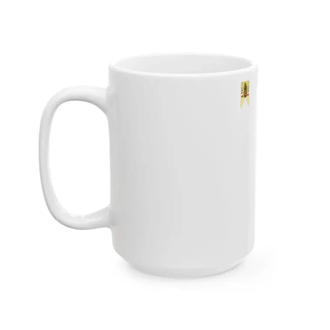 Estandarte de Hidalgo (Mexico) White Coffee Mug - Go Mug Yourself