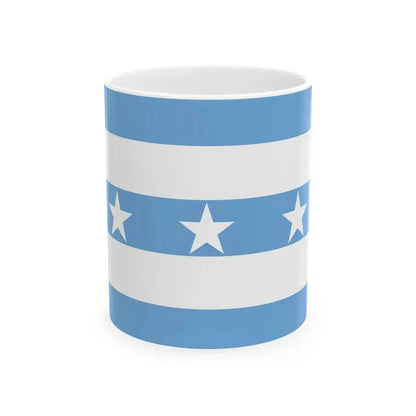 Estandarte de la Libertad Guayaquil Libre IB (Argentina) White Coffee Mug 11oz - Go Mug Yourself