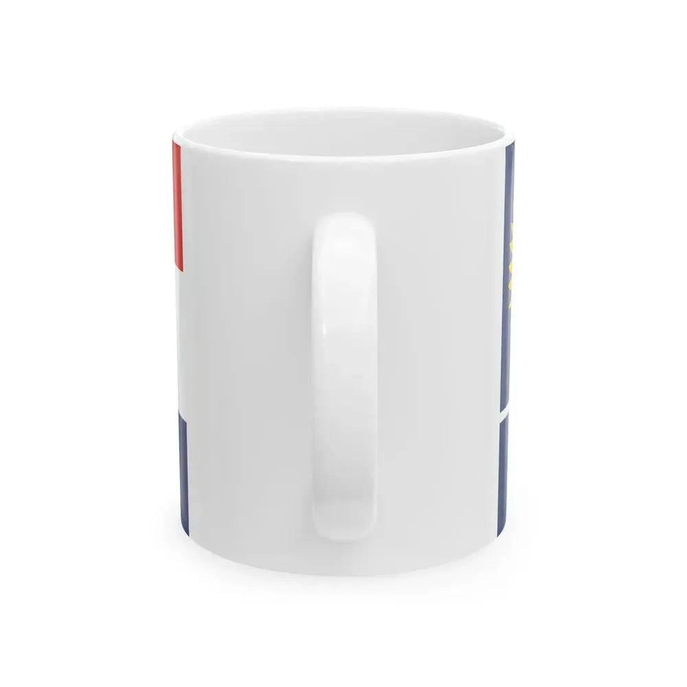 Esther Northrups proposed flag for Kansas (United States) White Coffee Mug - Go Mug Yourself