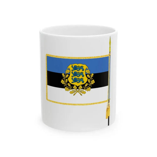 Estnische Legion (Estonia) White Coffee Mug 11oz - Go Mug Yourself