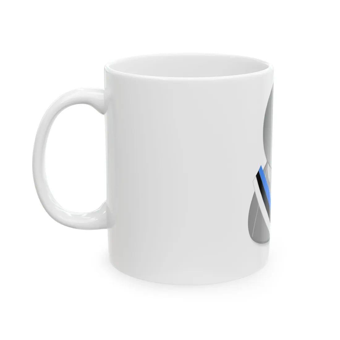 Estonia politic personality icon (Estonia) White Coffee Mug - Go Mug Yourself