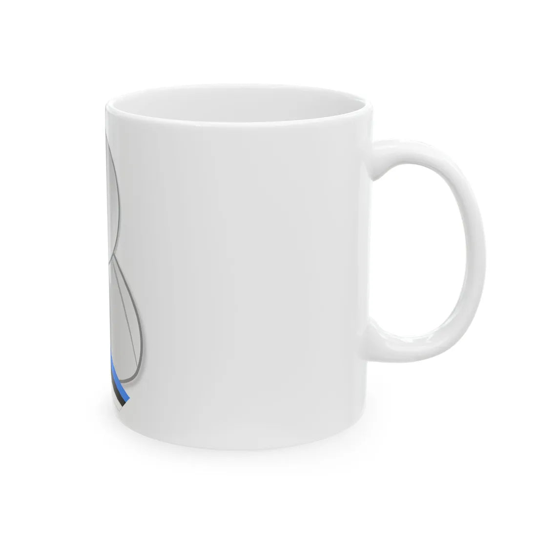Estonia politic personality icon (Estonia) White Coffee Mug - Go Mug Yourself