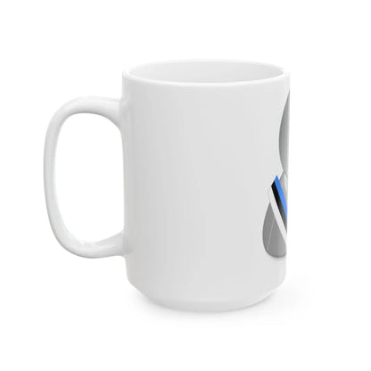 Estonia politic personality icon (Estonia) White Coffee Mug - Go Mug Yourself