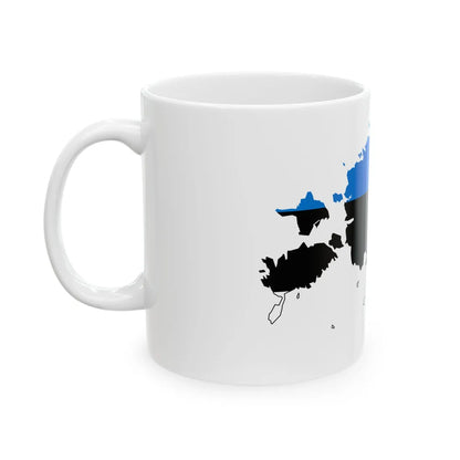 Estonia stub (Estonia) White Coffee Mug - Go Mug Yourself