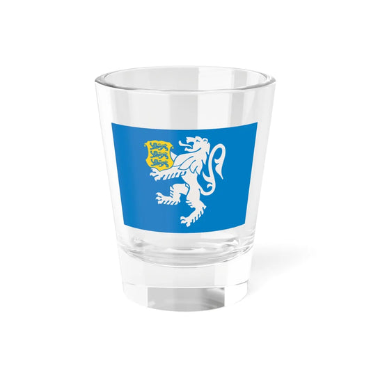 Estonian Police and Border Guard Board Flag (Estonia) Shot Glass 1.5oz 1.5oz - Go Mug Yourself