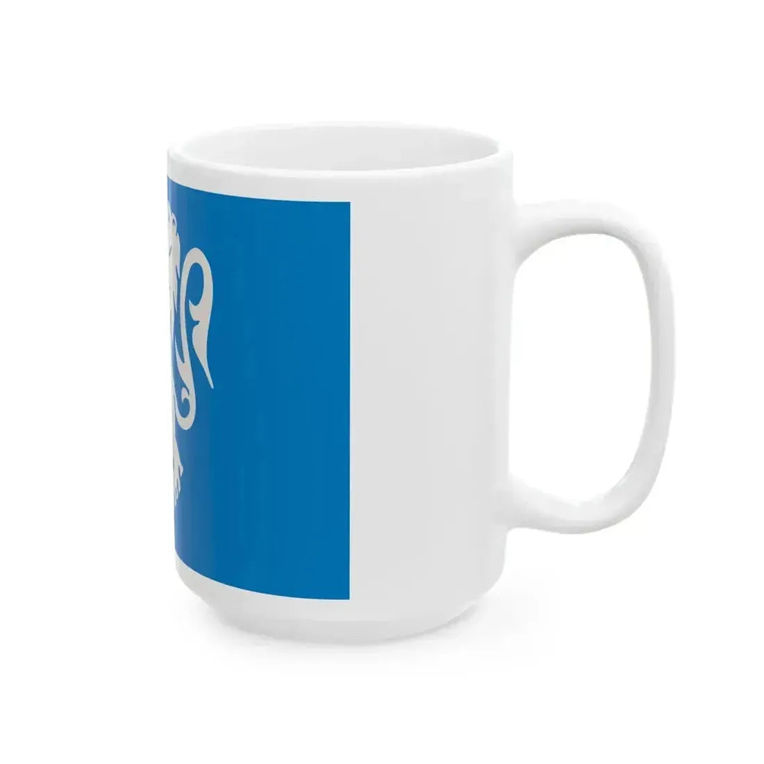 Estonian Police and Border Guard Board Flag (Estonia) White Coffee Mug - Go Mug Yourself