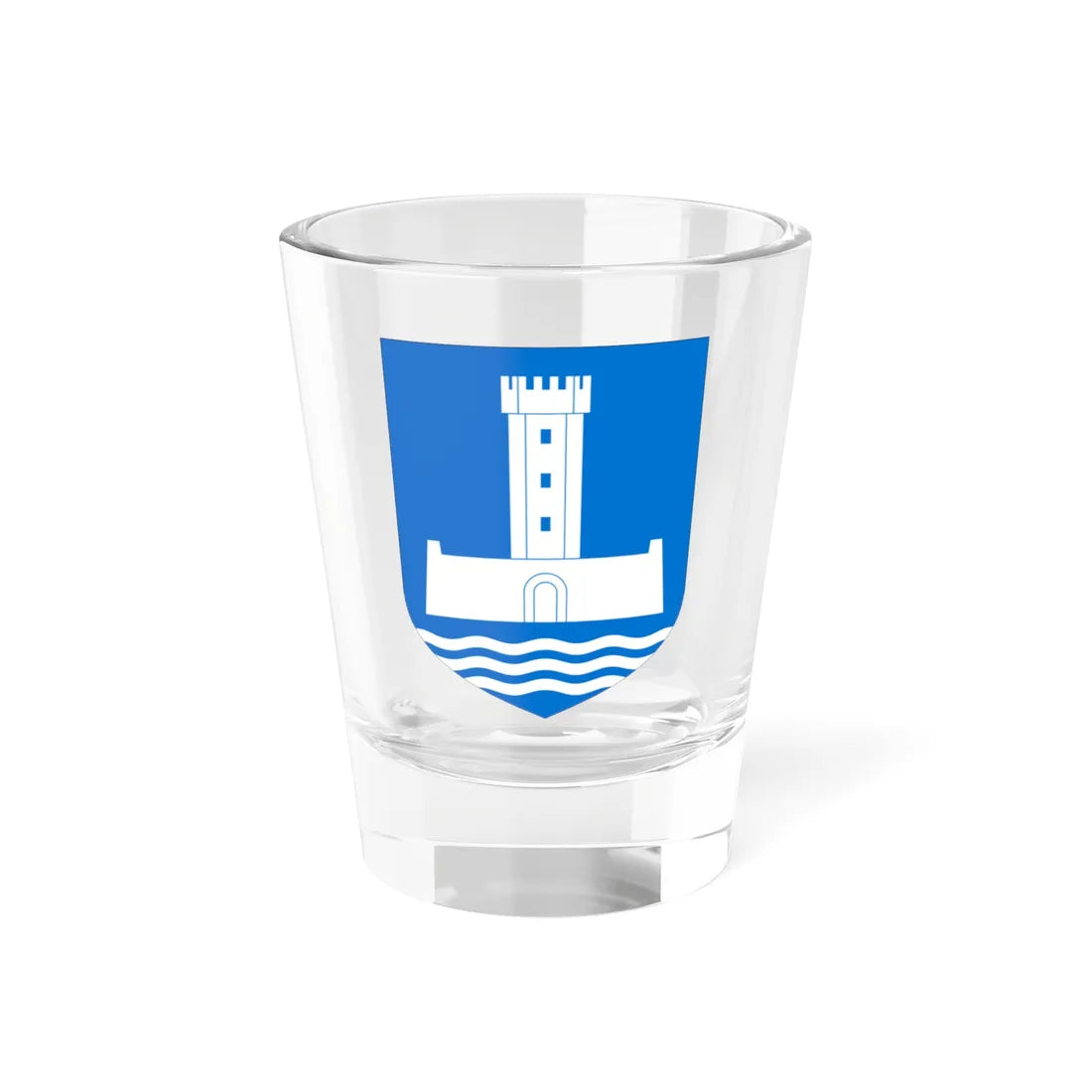Et-Järva maakond-coa (Estonia) (Coat of Arms) Shot Glass 1.5oz 1.5oz - Go Mug Yourself
