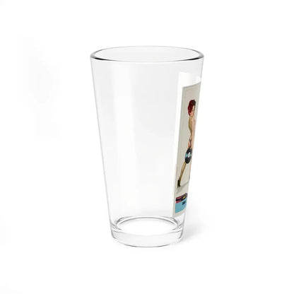 et-Set Sex Stud, Paperback Novel Cover (Spartan Books, 1966) - Pint Glass 16oz - Go Mug Yourself
