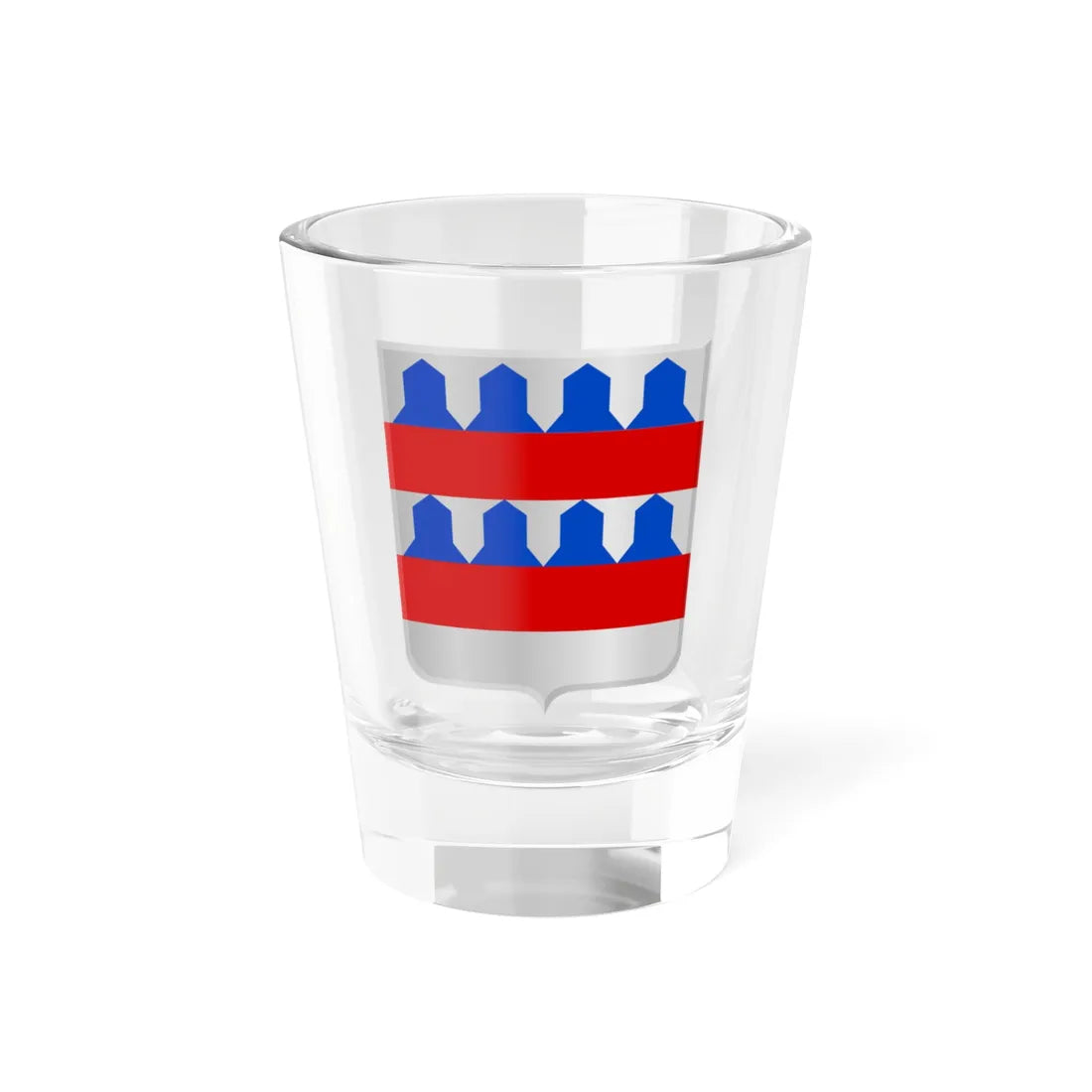Etalle wapen (Belgium) (Coat of Arms) Shot Glass 1.5oz 1.5oz - Go Mug Yourself