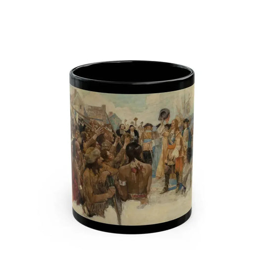 Ethan Allen, 1927 - Black Coffee Mug 11oz - Go Mug Yourself