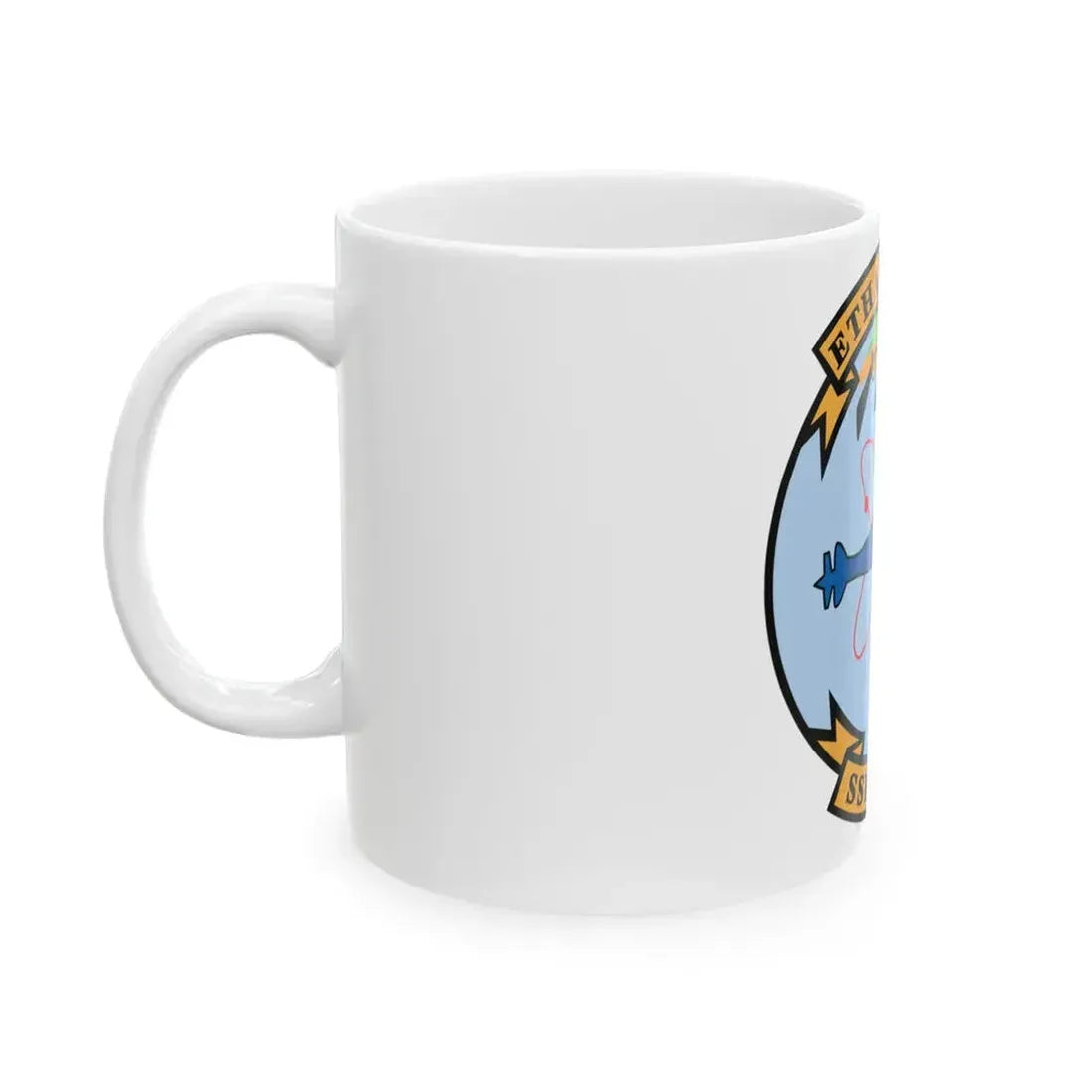 Ethan Allen SSBN 608 (U.S. Navy) White Coffee Mug - Go Mug Yourself
