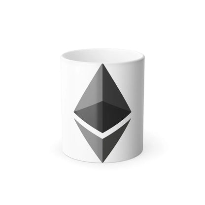 ETHEREUM ETH (Cryptocurrency) Color Changing Mug 11oz-11oz-Go Mug Yourself